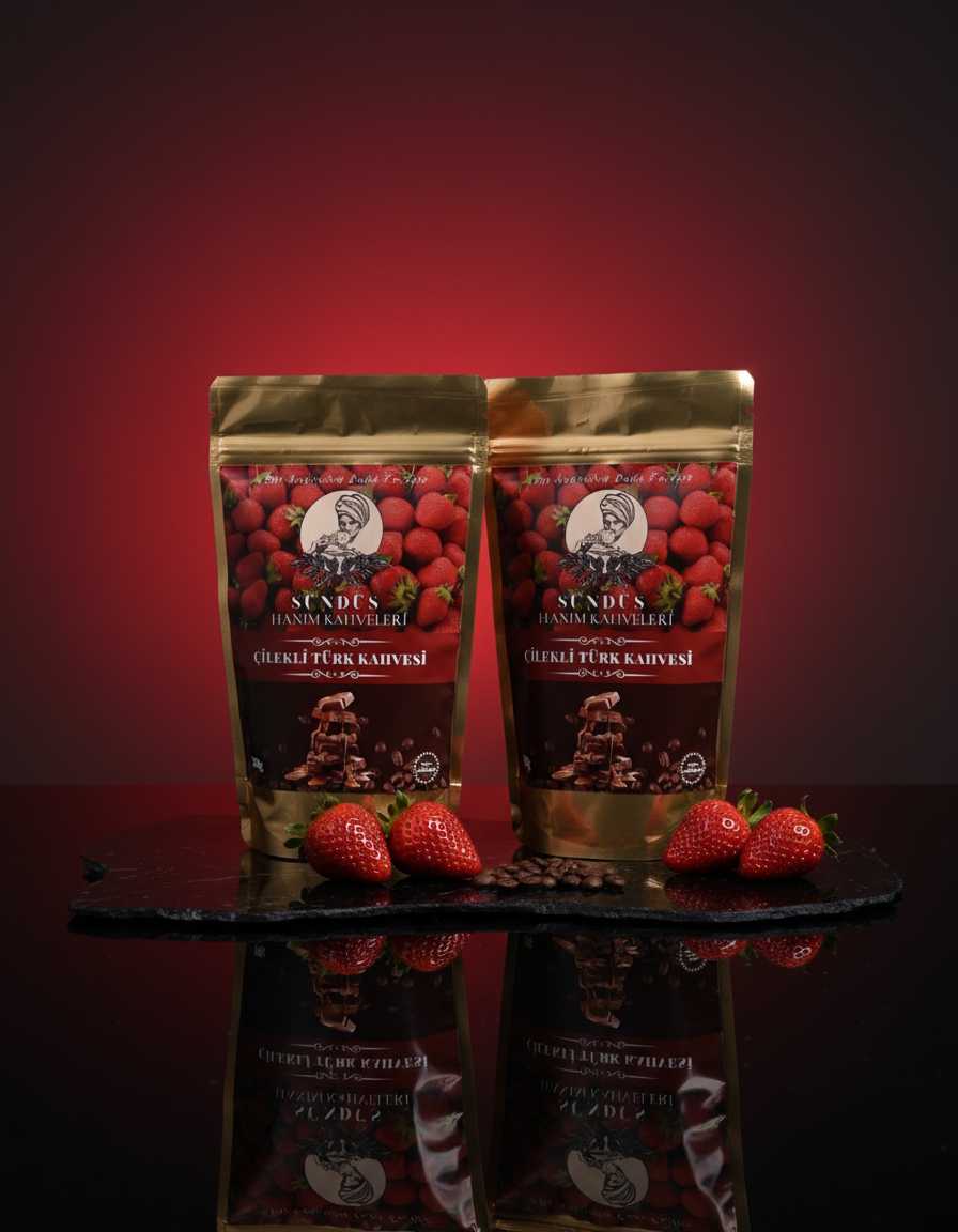 Çilekli Türk Kahvesi 200g X 2 Adet