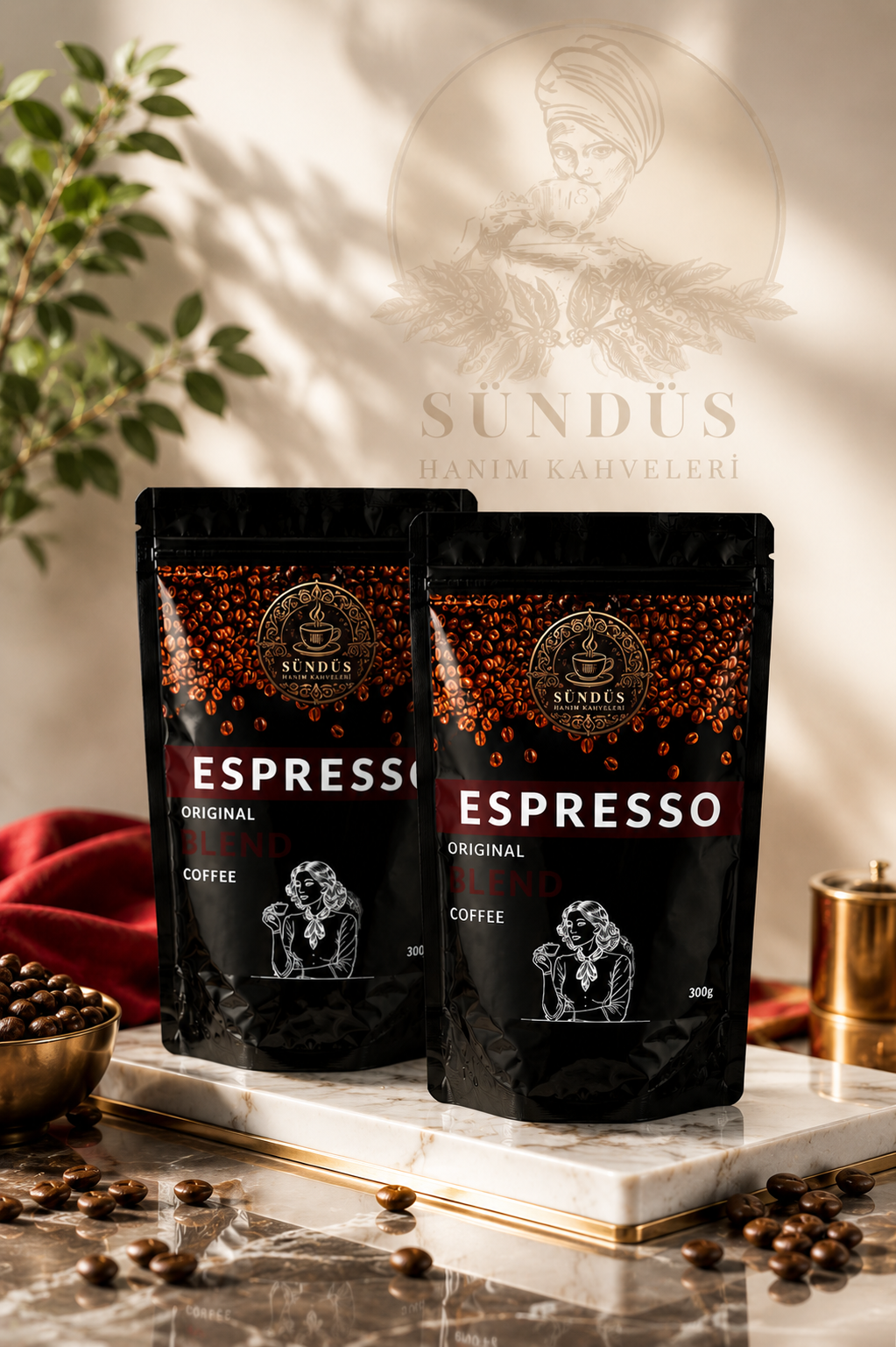 Espresso Çekirdeği 300g X 2 Adet