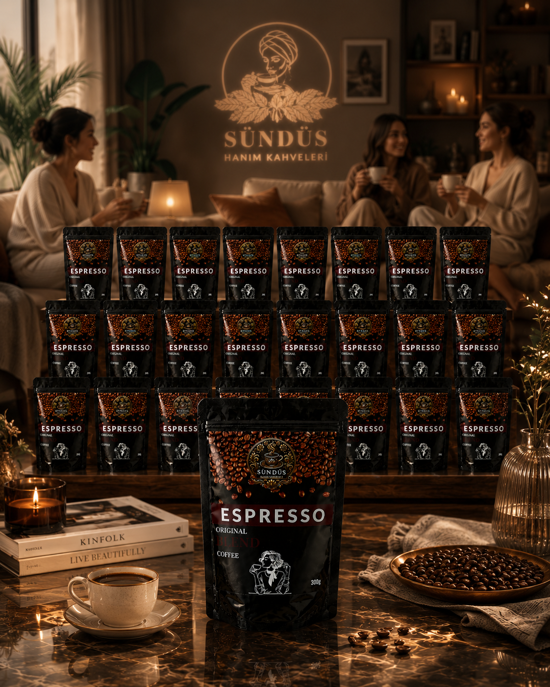 Espresso Çekirdeği 300g X 20 Adet